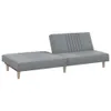 rozkladacia pohovka vidaXL Light Grey Fabric Náhľad obrázku produktu 6