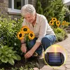 2er Set Solar Sonnenblumenlichter mit 24 LED-Kernen, Produktbild-Vorschau 9