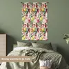 MuchoWow® Wandteppich Wandbehang Rosen - Blumen - Muster - Produktbild-Vorschau 4