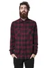 Urban Classics CHECKED FLANELL Hemd schwarz bordeaux - L Produktbild-Vorschau 8