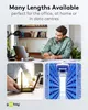 goobay CAT 6 Slim patch kabel U/UTP bílý 10 m Náhled obrázku produktu 9