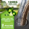 tillvex® Stojak na parasol antracytowy 90 litrów / 120 kg - Podgląd zdjęcia produktu 3