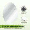 S'AFIELINA miroir mural asymétrique 85×50 cm sans cadre Voir les images du produit 9