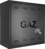 Gasbox Gaskasten Metall FEINZ - 60x60x25 cm - Schwarz - Produktbild-Vorschau 1