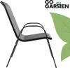 Chaise de jardin en métal, terrasse, fauteuil de balcon, Voir les images du produit 9