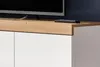 TV-Lowboard "Siena" in weiß und Artisan Eiche TV Unterteil Produktbild-Vorschau 4