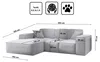 Kaiser Möbel Ecksofa, Eckcouch L form, Wohnzimmer Couch Produktbild-Vorschau 5