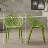 CLP 4er Set Gartenstühle Hope mit Lehne stapelbar Produktbild-Vorschau 2