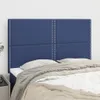 vidaXL Kopfteile 4 Stk. Blau 72x5x78/88 cm Stoff -  Kopf- & Produktbild-Vorschau 2