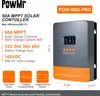 Solární regulátor nabíjení PowMr, pracuje s 12V–48V Náhled obrázku produktu 2