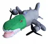 Plyšová hračka Brainrot – Bombardiro Crocodilo, 30 cm Náhled obrázku produktu 2