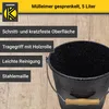 Karl Krüger M5G Mülleimer mit Deckel gesprenkelt, Produktbild-Vorschau 2