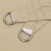 vidaXL Sonnensegel Oxford-Gewebe Rechteckig 3,5x4,5 m Beige Produktbild-Vorschau 6