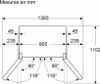 Bosch Serie 6 KFN96AXEA Side-by-Side Kühlkombination Produktbild-Vorschau 4
