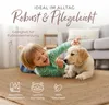 Juteteppich Nele Beige handgewebt aus Jute 120x120 cm | Produktbild-Vorschau 5