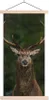 MuchoWow® Textilposter Hirsch - Geweih - Natur 40x80 cm mit Produktbild-Vorschau 1
