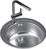 CATA RS-1, Unterbauspüle, Kreis, Edelstahl, Silber, 1 Produktbild-Vorschau 2