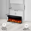 KAMINIO Cheminée électrique LEA - Cheminée électrique 3 en Voir les images du produit 6