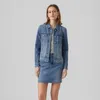 Vero Moda Zorica Denim Jacke Damen Produktbild-Vorschau 4