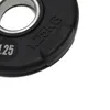Olympijský pogumovaný kotouč IRONLIFE Deluxe 1,25 kg Náhled obrázku produktu 3