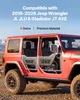 Porte tubolari per Jeep, 4 porte, compatibili con Jeep Anteprima dell’immagine prodotto 2