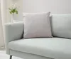 DELIFE Kissen Dalma 50x50 cm Flachgewebe Hellgrau Produktbild-Vorschau 1