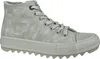 A single gray high-top sneaker is shown against a white background. Podgląd zdjęcia produktu
