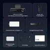 A collage of product components and accessories for a dashcam. Produktbild-Vorschau