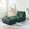 Fauteuil de sol avec pouf 'Kodsø' Fauteuil de sol avec Voir les images du produit 1