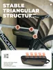 ROCKBROS fietstas, onderbuis tas, frame tas, 1,4 liter, Productafbeelding-voorbeeld 3
