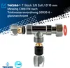tecuro T-Stück 3/8 Zoll / Ø 10 mm Abzweigverteiler für Produktbild-Vorschau 5