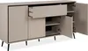 finori Arona 51B Sideboard, sand / schwarz Maß: B x H x T Produktbild-Vorschau 5