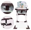 Seggiolone pieghevole per bambini + giocattoli ECOTOYS Anteprima dell’immagine prodotto 5
