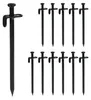 Relaxdays Felsbodenheringe 12er Set, Bodenanker für harten Produktbild-Vorschau 9