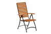 A single outdoor chair is shown against a white background. Produktbild-Vorschau