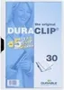 Durable 25 Klemmhefter Duraclip weiß DIN A4 Produktbild-Vorschau 8