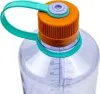 Close-up of the cap and neck of a clear plastic water bottle. Produktbild-Vorschau