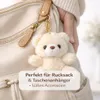 Plüsch Bär Schlüsselanhänger 13 cm – Kuscheliger Teddy Produktbild-Vorschau 5