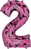 Minnie Mouse Zahl 2 Ballon 66cm Produktbild-Vorschau 2