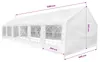 vidaXL | Tentdoek zonder frame | Wit, 12 x 6 meter, PE Productafbeelding-voorbeeld 4
