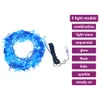 vidaXL Lichterkette mit 400 LEDs Blau 40 m 8 Lichteffekte Produktbild-Vorschau 9