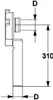 HAAS PE-Urinalabsaugesiphon OHA 6290, senkrecht DN 50 Produktbild-Vorschau 5