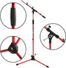 keepdrum MS106 RD Rot Mikrofonständer  mit 6m XLR Kabel Rot Produktbild-Vorschau 2