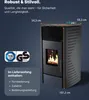 NEMAXX® Poêle à granulés P12 13,6 kW,A+,300 m³,nettoyage Voir les images du produit 10