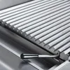 Edelstahl Lavastein-Grill mit S-Rost für Fisch und Produktbild-Vorschau 8