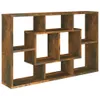 vidaXL Wandregal Räuchereiche 85x16x52,5 cm Holzwerkstoff Produktbild-Vorschau 2