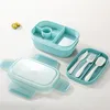 Kinder BentoBox, Mikrowellengeeignet, 3-stufig, PP Produktbild-Vorschau 4