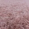 Teppich Wohnzimmer Hochflor Rosa 240x340 Rechteck Unicolor Produktbild-Vorschau 6