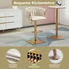 MODFU Esszimmerstühle Barhocker Samt 2er Set, Barstühle Produktbild-Vorschau 3