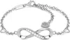 SERASAR | Armband aus Sterlingsilber [Infinity] mit Silber Produktbild-Vorschau 1